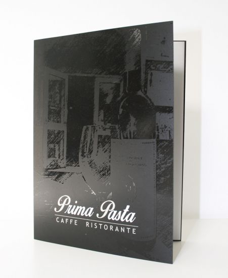 Prima Pasta CARTE BOISSON - Polypro version A5 - 4 vues